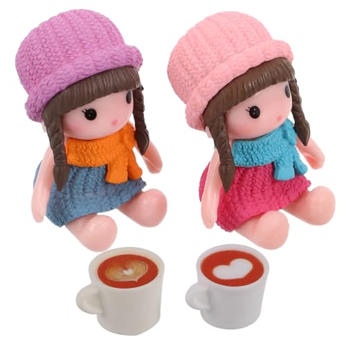Gogogmee 4Stücke Küchenset Mini Kaffeetassen für Puppenhaus Detailreiche Dekoration Zubehör für Puppenstubenzubehör Kreative Szenen und Sammlungen Gogogmee 4Stücke Küchenset Mini Kaffeetassen für Puppenhaus Detailreiche Dekoration Zubehör für Puppenstubenzubehör Kreative Szenen und Sammlungen von Gogogmee
