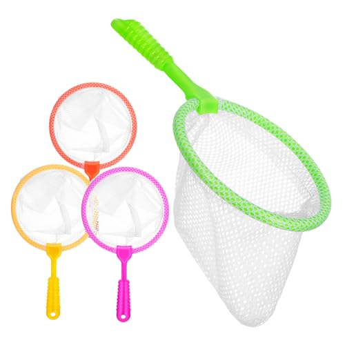 Gogogmee 4Stücke Teiliges Kinderfischernetz Schmetterlingsnetz und Krabbennetz für Fischen Wasser mit Ergonomischem Griff Sicher und Langlebig für Garten und Badewanne Gogogmee 4Stücke Teiliges Kinderfischernetz Schmetterlingsnetz und Krabbennetz für Fischen Wasser mit Ergonomischem Griff Sicher und Langlebig für Garten und Badewanne von Gogogmee