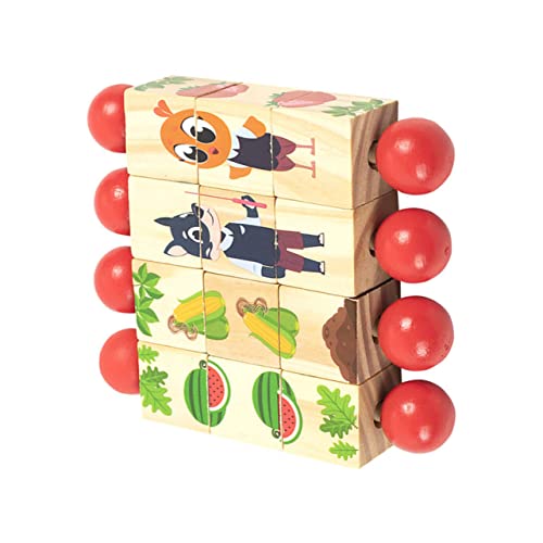 Gogogmee 4Stücke Teiliges Pädagogisches Tier Puzzle für Holzspielzeug zur Kognitiver Fähigkeiten und Motorischer Fertigkeiten für Frühen Lernprozess Gogogmee 4Stücke Teiliges Pädagogisches Tier Puzzle für Holzspielzeug zur Kognitiver Fähigkeiten und Motorischer Fertigkeiten für Frühen Lernprozess von Gogogmee