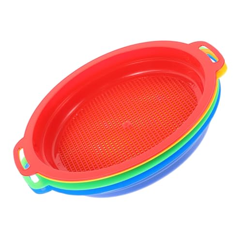 Gogogmee 4Stücke Teiliges Sandsieb für Kunststoff Garten und Strandspielzeug Effizienter Schmutzfilter Für Wasser und Sandspiele Sicheres Spielvergnügen Gogogmee 4Stücke Teiliges Sandsieb für Kunststoff Garten und Strandspielzeug Effizienter Schmutzfilter Für Wasser und Sandspiele Sicheres Spielvergnügen von Gogogmee