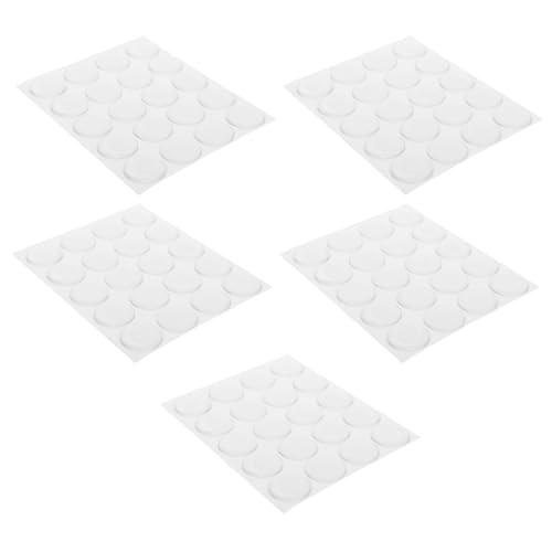 Gogogmee 5 Blatt Zeitgemstone Runde Harz Aufkleber Selbstklebende Epoxid Aufkleber für Schmuck Uhren Bilder und Bastelprojekte und Einfach Anzubringen von Gogogmee
