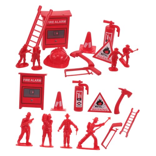 Gogogmee 5 Sätze Feuerwehrmann für Puppenhaus mit Mini Feuerlöschern und Zubehör Robuste Kunststofffiguren für Kreatives Rollenspiel und Feuerwehr-Party-Dekorationen Gogogmee 5 Sätze Feuerwehrmann für Puppenhaus mit Mini Feuerlöschern und Zubehör Robuste Kunststofffiguren für Kreatives Rollenspiel und Feuerwehr-Party-Dekorationen von Gogogmee