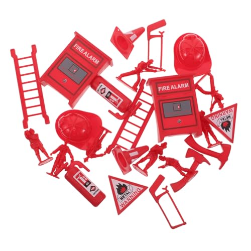 Gogogmee 5 Sätze Feuerwehrmann mit Mini Feuerlöscher und Zubehör Kunststoff Dollhouse Feuerwehr-Accessoires für Kreatives Rollenspiel und Fotorequisiten Robust und Detailreich Gogogmee 5 Sätze Feuerwehrmann mit Mini Feuerlöscher und Zubehör Kunststoff Dollhouse Feuerwehr-Accessoires für Kreatives Rollenspiel und Fotorequisiten Robust und Detailreich von Gogogmee