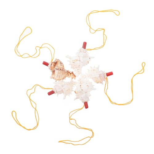 Gogogmee 5 Stück Conch Schalen Pfeifen Lustige Pfeifen für Outdoor Aktivitäten und Feste Sicheres Material als Party von Gogogmee