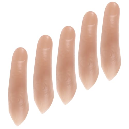 Gogogmee 5 Stück Künstliche Finger: Zaubertricks, Künstliche, Realistische Abgetrennte Finger-Requisiten – Theater-Halloween-Dekorationen, Trick-Requisiten Für Cosplay-Rollenspiele Gogogmee 5 Stück Künstliche Finger: Zaubertricks, Künstliche, Realistische Abgetrennte Finger-Requisiten – Theater-Halloween-Dekorationen, Trick-Requisiten Für Cosplay-Rollenspiele von Gogogmee