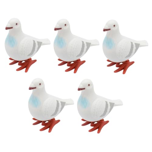 Gogogmee 5 Stück Teiliges Aufziehspielzeug Cartoon Tauben Wind Up Mechanismus Pigeon Dekoration für Jungen Mädchen Ab Jahre Gogogmee 5 Stück Teiliges Aufziehspielzeug Cartoon Tauben Wind Up Mechanismus Pigeon Dekoration für Jungen Mädchen Ab Jahre von Gogogmee