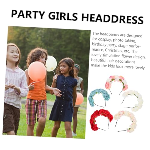 Gogogmee 5 Stück Teiliges Haarreif mit Künstlichen Rosenblüten Niedlicher Haarschmuck für Kostümparty Halloween Festtage Kreative und Auffällige Blumenkranz Haarschmuck für Mädchen Gogogmee 5 Stück Teiliges Haarreif mit Künstlichen Rosenblüten Niedlicher Haarschmuck für Kostümparty Halloween Festtage Kreative und Auffällige Blumenkranz Haarschmuck für Mädchen von Gogogmee