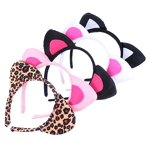Gogogmee 5 Stück Teiliges Katzenohren Haarreif für Niedliche Tierkostüm Accessoires Vielseitig für Halloween Party Cosplay und Tägliche Nutzung und Designs Gogogmee 5 Stück Teiliges Katzenohren Haarreif für Niedliche Tierkostüm Accessoires Vielseitig für Halloween Party Cosplay und Tägliche Nutzung und Designs von Gogogmee