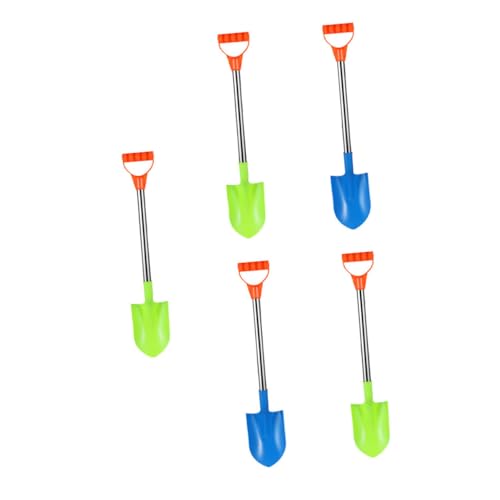 Gogogmee 5 Stück Teiliges Kinderschaufel Leicht Tragbar Sandbagger Schneeschaufel Strandspielzeug für Mädchen Jungen Sand und Schnee Bunte Farben Gartenspielzeug Zufällige Gogogmee 5 Stück Teiliges Kinderschaufel Leicht Tragbar Sandbagger Schneeschaufel Strandspielzeug für Mädchen Jungen Sand und Schnee Bunte Farben Gartenspielzeug Zufällige von Gogogmee
