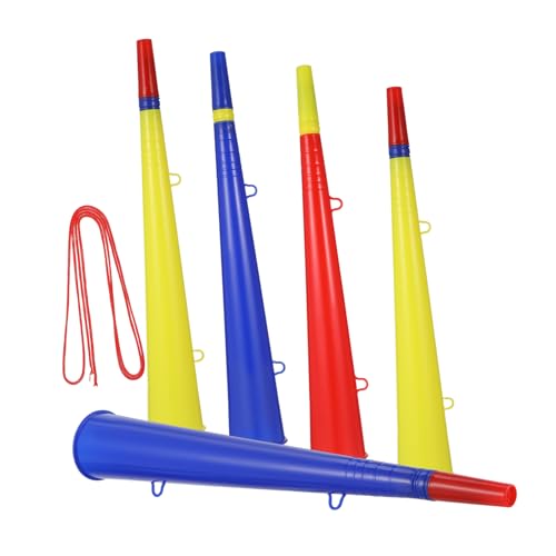 Gogogmee 5 Stück Teiliges Kunststoff Tröten Bunte Fußball Hornspielzeuge Laute Sportfanfare für Spiele Abschlussfeiern und Outdoor Events Langlebige Lärmmacher für Fans und Partys Gogogmee 5 Stück Teiliges Kunststoff Tröten Bunte Fußball Hornspielzeuge Laute Sportfanfare für Spiele Abschlussfeiern und Outdoor Events Langlebige Lärmmacher für Fans und Partys von Gogogmee