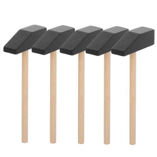 Gogogmee 5 Stück Teiliges Mini Holzhammer aus Massivem Holz Pädagogisches Kleinkindspielzeug Hand Auge Koordination und Feinmotorik Sicher für Kreative DIY Projekte und Geburtstagspartys Gogogmee 5 Stück Teiliges Mini Holzhammer aus Massivem Holz Pädagogisches Kleinkindspielzeug Hand Auge Koordination und Feinmotorik Sicher für Kreative DIY Projekte und Geburtstagspartys von Gogogmee