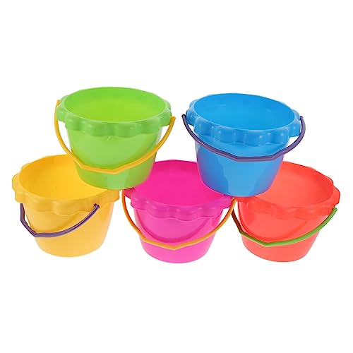 Gogogmee 5 Stück Teiliges Sandspielzeug und Niedliche Sand Eimer für Strapazierfähiges Plastik für Strand und Sandkasten Fördert Kreativität und Spielspaß Zufällige Farbe Gogogmee 5 Stück Teiliges Sandspielzeug und Niedliche Sand Eimer für Strapazierfähiges Plastik für Strand und Sandkasten Fördert Kreativität und Spielspaß Zufällige Farbe von Gogogmee