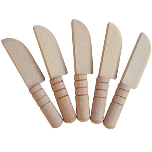 Gogogmee 5 Stück Teiliges Set Holz Cutter für DIY Miniatur Küchenzubehör Kreativ und Lehrreich für Puppenhaus Dekoration und Rollenspiele Gogogmee 5 Stück Teiliges Set Holz Cutter für DIY Miniatur Küchenzubehör Kreativ und Lehrreich für Puppenhaus Dekoration und Rollenspiele von Gogogmee