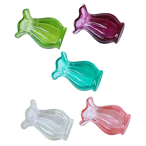 Gogogmee 5 Stück Teiliges Vasen Dekoration für Puppenhaus Zubehör für Tischdeko Leicht für Kleine Räume und Wohnaccessoires Schreibtisch und Bücherregal Gogogmee 5 Stück Teiliges Vasen Dekoration für Puppenhaus Zubehör für Tischdeko Leicht für Kleine Räume und Wohnaccessoires Schreibtisch und Bücherregal von Gogogmee
