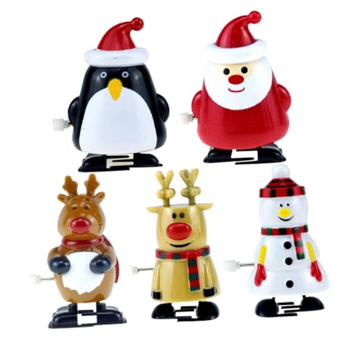Gogogmee 5 Stück Weihnachtsmann- Weihnachtsfeier Gefallen Weihnachtsspielzeug Für Weihnachten Weihnachtsdekorationen Weihnachtsspielzeug Zum Aufziehen Plastik Dunkelbraun Gogogmee 5 Stück Weihnachtsmann- Weihnachtsfeier Gefallen Weihnachtsspielzeug Für Weihnachten Weihnachtsdekorationen Weihnachtsspielzeug Zum Aufziehen Plastik Dunkelbraun von Gogogmee