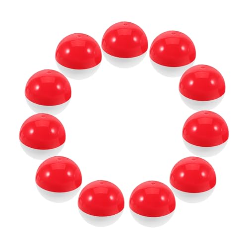 Gogogmee 50 Stück Klare Befüllbare Drehkapseln Leichte Widerstandsfähige Spielzeugkugeln für Candy Aufbewahrung Partygeschenke Basteln Ostern Vielseitige Geschenkbehälter von Gogogmee