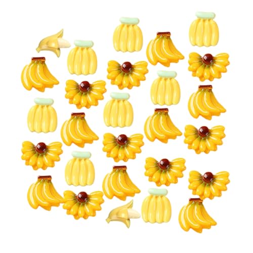 Gogogmee 50 Stück Miniatur Bananen Realistische Kunstbananen für Deko Partys Bastelprojekte Farbige Mini Bananen für Tischdekoration und Events Gogogmee 50 Stück Miniatur Bananen Realistische Kunstbananen für Deko Partys Bastelprojekte Farbige Mini Bananen für Tischdekoration und Events von Gogogmee