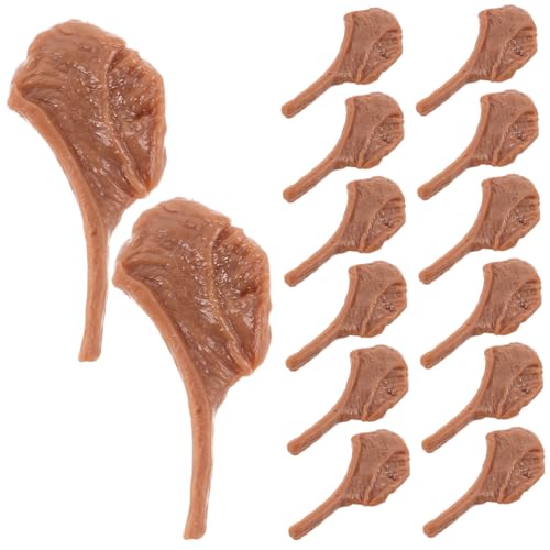 Gogogmee 50 Stück Realistisches Fake Meat mit Hoher Simulation als Fotografie Requisite Küchendekoration und Marktdisplay Handgefertigt Kompakt von Gogogmee