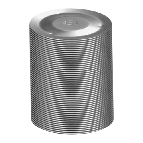 Gogogmee 50 Stück Teiliges Metall Tambourin Jingle Kupferbecken mit Innenloch Langlebige Ersatz Ching Ringe für Handglocken Kirchentambourine Klarer Einfache Montage Gogogmee 50 Stück Teiliges Metall Tambourin Jingle Kupferbecken mit Innenloch Langlebige Ersatz Ching Ringe für Handglocken Kirchentambourine Klarer Einfache Montage von Gogogmee