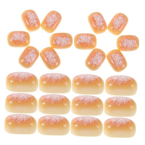 Gogogmee 50 Stück Teiliges Mini-Brot aus Robustem Resin Realistische Miniatur Kokosbrot Modelle Leichte DIY Küchen-Dekoration und Lebensnahe Lebensmittelspielzeuge für Kreative Gogogmee 50 Stück Teiliges Mini-Brot aus Robustem Resin Realistische Miniatur Kokosbrot Modelle Leichte DIY Küchen-Dekoration und Lebensnahe Lebensmittelspielzeuge für Kreative von Gogogmee