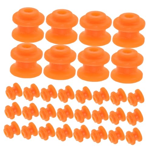 Gogogmee 50Stücke Mini Kunststoff Riemenscheiben Modellbau Zubehör für Spielzeuge und Motoren für Mechanische Experimente und DIY Projekte Orange Langlebig Gogogmee 50Stücke Mini Kunststoff Riemenscheiben Modellbau Zubehör für Spielzeuge und Motoren für Mechanische Experimente und DIY Projekte Orange Langlebig von Gogogmee