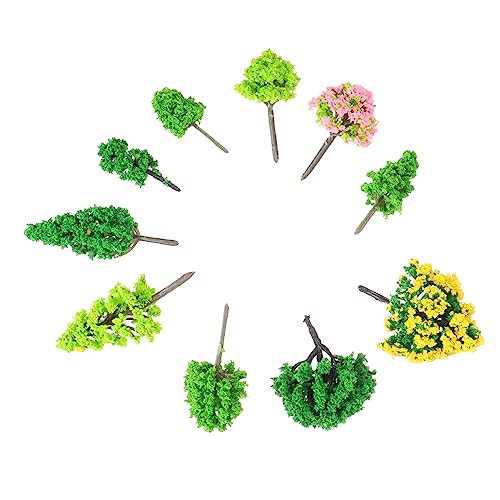 Gogogmee 55 Stücke Kleiner Baum Modelle für Selbstgemacht Landschaftsarchitektur Künstliche Bäume Gemischte Modellbäume Kunststoff für Modellbau und Szenenlayouts Gogogmee 55 Stücke Kleiner Baum Modelle für Selbstgemacht Landschaftsarchitektur Künstliche Bäume Gemischte Modellbäume Kunststoff für Modellbau und Szenenlayouts von Gogogmee