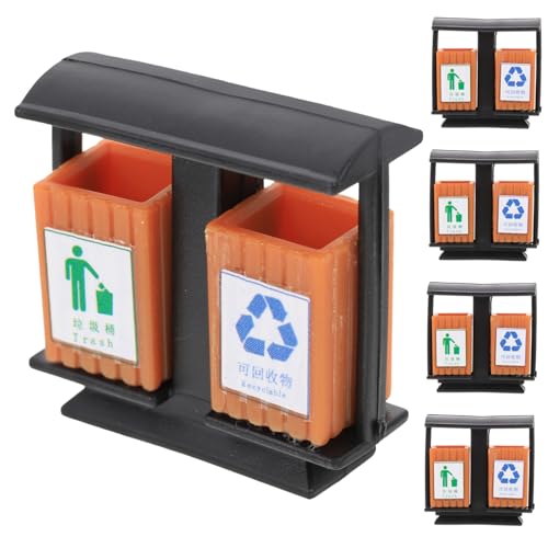 Gogogmee Kleiner Mülleimer 5 Stücke für Puppenhaus Abfallbehälter Modell Abs Material Langlebig für Sandtisch Dekoration Gogogmee Kleiner Mülleimer 5 Stücke für Puppenhaus Abfallbehälter Modell Abs Material Langlebig für Sandtisch Dekoration von Gogogmee