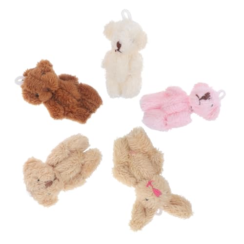 Gogogmee 5Stücke Teiliges Puppenhaus mit Plüschbären und Kaninchen Dekorative Puppen für Kinderzimmer Lebendig Gestaltete Figuren für DIY Miniaturzubehör Warmes Gogogmee 5Stücke Teiliges Puppenhaus mit Plüschbären und Kaninchen Dekorative Puppen für Kinderzimmer Lebendig Gestaltete Figuren für DIY Miniaturzubehör Warmes von Gogogmee