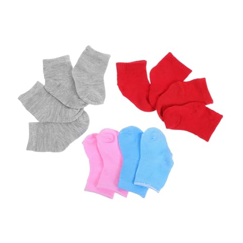 Gogogmee 6 Paare Puppensocken für Dolls Bunte Socken als Puppenzubehör Weiche Kleine Strümpfe für Fotografie Requisiten und Puppenhaus Dekoration Gogogmee 6 Paare Puppensocken für Dolls Bunte Socken als Puppenzubehör Weiche Kleine Strümpfe für Fotografie Requisiten und Puppenhaus Dekoration von Gogogmee