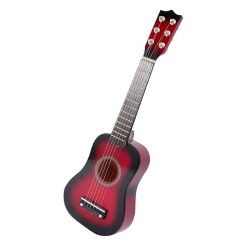 Gogogmee 6 Saiter Akustikgitarre Saiten Holz Mini Musikinstrument Lernspielzeug für Jungen und Mädchen Realistische Klänge Pädagogisch Fördernd Portabel Gogogmee 6 Saiter Akustikgitarre Saiten Holz Mini Musikinstrument Lernspielzeug für Jungen und Mädchen Realistische Klänge Pädagogisch Fördernd Portabel von Gogogmee