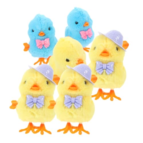 Gogogmee 6 Stück Aufzieh Küken für Plüsch Küken mit Sprungfunktion Füller für Osternester Sicheres und Lustiges für Kleinkinder Gogogmee 6 Stück Aufzieh Küken für Plüsch Küken mit Sprungfunktion Füller für Osternester Sicheres und Lustiges für Kleinkinder von Gogogmee