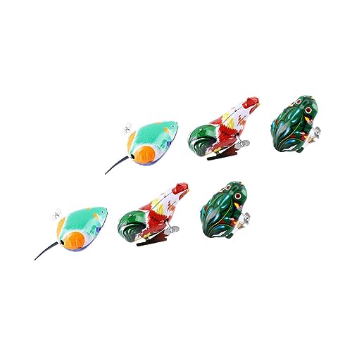 Gogogmee 6 Stück Teiliges Aufziehspielzeug mit Kreativen Tierfiguren Lustige Tiere ohne Batterie Sicher für Kleinkinder für Spielerisches Lernen und Geschenkideen Gogogmee 6 Stück Teiliges Aufziehspielzeug mit Kreativen Tierfiguren Lustige Tiere ohne Batterie Sicher für Kleinkinder für Spielerisches Lernen und Geschenkideen von Gogogmee