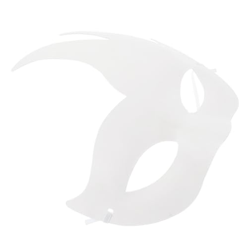 Gogogmee 6 Stück Teiliges DIY Gesichtsmasken Weiße Blanko Masken aus Papierpappe Unbemalte Masquerade Masken zum Bemalen für Erwachsene für Karneval Cosplay und Gogogmee 6 Stück Teiliges DIY Gesichtsmasken Weiße Blanko Masken aus Papierpappe Unbemalte Masquerade Masken zum Bemalen für Erwachsene für Karneval Cosplay und von Gogogmee