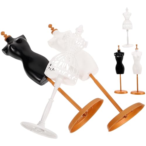 Gogogmee 6 Stück Teiliges Puppenständer aus Kunststoff Stabile Puppenkleider Halter für DIY Puppenhaus Faltenfreie Doll Dress Mannequins Geeignet für Puppenbekleidung Display Gogogmee 6 Stück Teiliges Puppenständer aus Kunststoff Stabile Puppenkleider Halter für DIY Puppenhaus Faltenfreie Doll Dress Mannequins Geeignet für Puppenbekleidung Display von Gogogmee