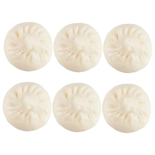 Gogogmee 6 Stück Teiliges Realistische Steamed Stuffed Bun Modelle aus PVC Lebensechte Chinesische Deko Vielseitige Foto Requisiten Einfach zu Reinigen für Restaurant und Wohnraumdekoration Gogogmee 6 Stück Teiliges Realistische Steamed Stuffed Bun Modelle aus PVC Lebensechte Chinesische Deko Vielseitige Foto Requisiten Einfach zu Reinigen für Restaurant und Wohnraumdekoration von Gogogmee