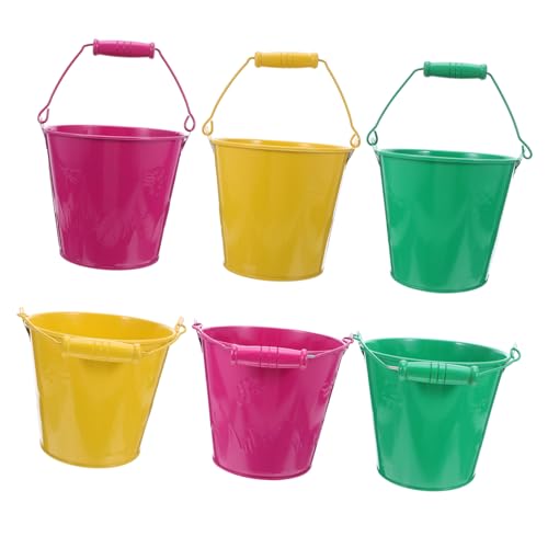 Gogogmee 6 Stück Teiliges Sandspielzeug mit Kleinen Leichten Eimern in Zufälligen Farben Langlebig und Sicher für Kleinkinder im Kindergarten Fördert Kreativität Gogogmee 6 Stück Teiliges Sandspielzeug mit Kleinen Leichten Eimern in Zufälligen Farben Langlebig und Sicher für Kleinkinder im Kindergarten Fördert Kreativität von Gogogmee
