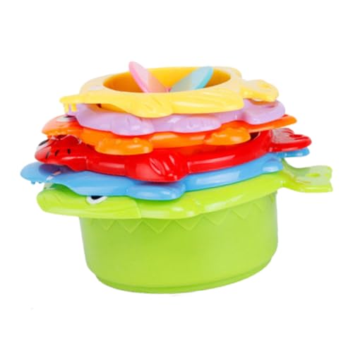 Gogogmee 6 Stück Teiliges Stapelbecher Bunte Cartoon Becher Langlebig Interaktive Badewannenspielzeuge für Mädchen Jungen Pädagogisch Fördernd Gogogmee 6 Stück Teiliges Stapelbecher Bunte Cartoon Becher Langlebig Interaktive Badewannenspielzeuge für Mädchen Jungen Pädagogisch Fördernd von Gogogmee