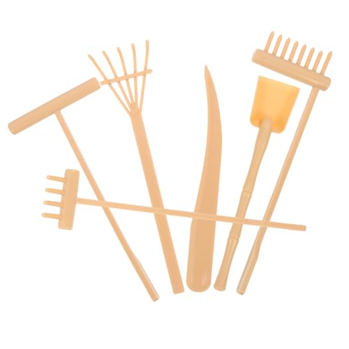 Gogogmee 6 Stück Teiliges Zen Garten Sand Rechen Leichte Rechen für Schreibtisch Kreative Sandmuster Werkzeuge zur Stressreduktion und Meditationshilfe Gelbe Sandkasten Zubehör für Zen Gogogmee 6 Stück Teiliges Zen Garten Sand Rechen Leichte Rechen für Schreibtisch Kreative Sandmuster Werkzeuge zur Stressreduktion und Meditationshilfe Gelbe Sandkasten Zubehör für Zen von Gogogmee