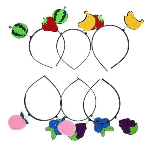 Gogogmee 6 Stück Wassermelonen Haarreifen für Partys Lustige und Bunte Haaraccessoires für Erwachsene für Fotos und Festliche Anlässe Gogogmee 6 Stück Wassermelonen Haarreifen für Partys Lustige und Bunte Haaraccessoires für Erwachsene für Fotos und Festliche Anlässe von Gogogmee