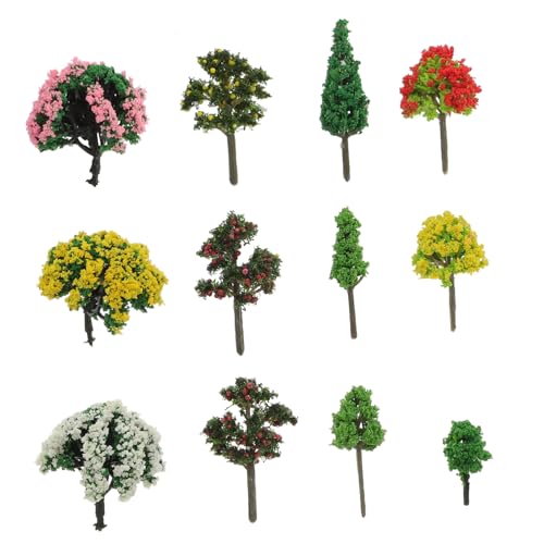 Gogogmee 60 Stück Teiliges DIY Miniaturbaum Modellset Hohe Plastikbäume für Architektur Mikrolandschaften Realistische Sandtisch Dekorationen für Modellbau und Bastelprojekte Gogogmee 60 Stück Teiliges DIY Miniaturbaum Modellset Hohe Plastikbäume für Architektur Mikrolandschaften Realistische Sandtisch Dekorationen für Modellbau und Bastelprojekte von Gogogmee