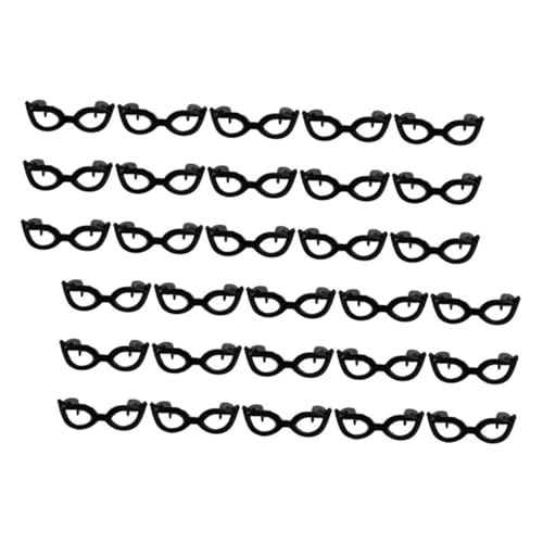 Gogogmee 60 Stück Teiliges Mini puppenbrillen Leichtem Kunststoff Strapazierfähige Dekorative Puppenbrillen für Puppenhaus zubehör und Bastelprojekte Schwarze Mini brillengestelle für Gogogmee 60 Stück Teiliges Mini puppenbrillen Leichtem Kunststoff Strapazierfähige Dekorative Puppenbrillen für Puppenhaus zubehör und Bastelprojekte Schwarze Mini brillengestelle für von Gogogmee