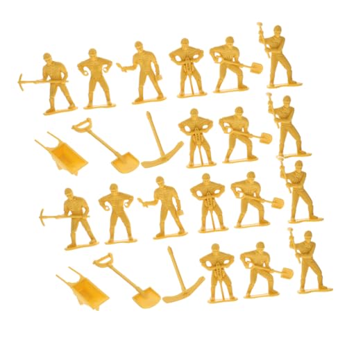 Gogogmee 63-teiliges Spielset mit Ingenieurfiguren: Miniatur-Spielfiguren für Bauarbeiter und Ingenieure für Kinder zur Stärkung der Familienzusammenführung und für pädagogische Aktivitäten Gogogmee 63-teiliges Spielset mit Ingenieurfiguren: Miniatur-Spielfiguren für Bauarbeiter und Ingenieure für Kinder zur Stärkung der Familienzusammenführung und für pädagogische Aktivitäten von Gogogmee