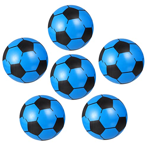 Gogogmee 6Stücke Aufblasbare Fußbälle für Sportspielzeug für Drinnen und Draußen Leicht und Langlebig Unisex für Aktivitäten und Bildungsspielzeug für Jungen Gogogmee 6Stücke Aufblasbare Fußbälle für Sportspielzeug für Drinnen und Draußen Leicht und Langlebig Unisex für Aktivitäten und Bildungsspielzeug für Jungen von Gogogmee
