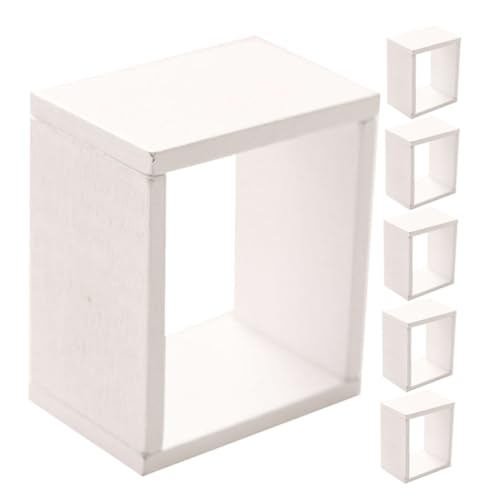 Gogogmee 6Stücke Puppenhaus Schrank Hohles Regal aus Kreative DIY Projekte und Miniaturdekoration für Puppenhausliebhaber Gogogmee 6Stücke Puppenhaus Schrank Hohles Regal aus Kreative DIY Projekte und Miniaturdekoration für Puppenhausliebhaber von Gogogmee