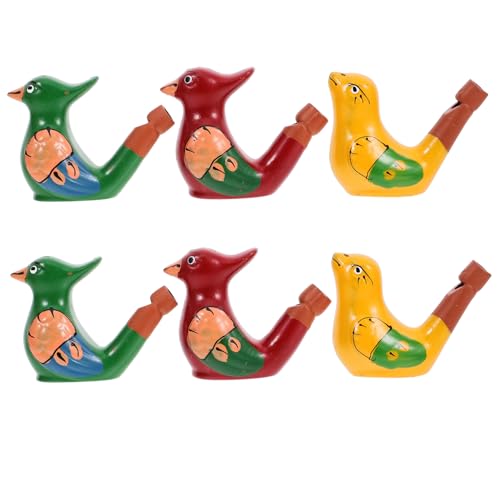 Gogogmee 6Stücke Teiliges Bunte Keramik Vogelpfeifen für Kleine Pfeifen als für Geburtstagsfeiern und Besondere Anlässe Sicheres und Lustiges Gogogmee 6Stücke Teiliges Bunte Keramik Vogelpfeifen für Kleine Pfeifen als für Geburtstagsfeiern und Besondere Anlässe Sicheres und Lustiges von Gogogmee