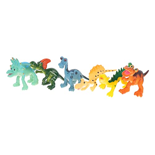 Gogogmee 6Stücke Teiliges Realistische Dinosaurier für Bunte Cartoon Modelle Kognitiven Fähigkeiten für Dino Geburtstagsfeiern und Spielzeugdekoration Gogogmee 6Stücke Teiliges Realistische Dinosaurier für Bunte Cartoon Modelle Kognitiven Fähigkeiten für Dino Geburtstagsfeiern und Spielzeugdekoration von Gogogmee