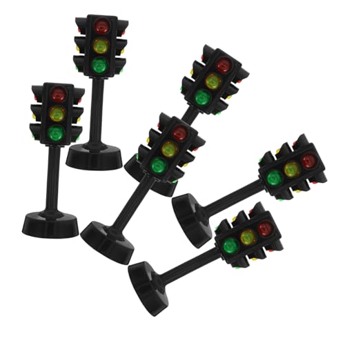 Gogogmee 6Stücke Teiliges Verkehrsampel Spielzeugset für Leuchtende Ampel mit Licht Lernspielzeug zur Verkehrserziehung und Partydekoration Gogogmee 6Stücke Teiliges Verkehrsampel Spielzeugset für Leuchtende Ampel mit Licht Lernspielzeug zur Verkehrserziehung und Partydekoration von Gogogmee