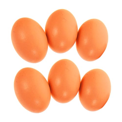 Gogogmee 6Stücke Unbemalte Holz Ostereier DIY Bastelset für Künstliche Eier zum Bemalen Vielseitige Deko für Kreative Projekte und Ostern für Familienaktivitäten Gogogmee 6Stücke Unbemalte Holz Ostereier DIY Bastelset für Künstliche Eier zum Bemalen Vielseitige Deko für Kreative Projekte und Ostern für Familienaktivitäten von Gogogmee