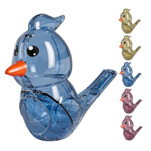 Gogogmee 6Stücke Vogel Kinderpfeifen Interaktives Musikspielzeug für Farbenfrohe Pfeifen Einfach zu Bedienen für Outdoor Aktivitäten von Gogogmee