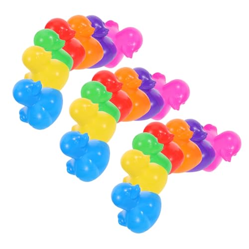 Gogogmee 70 Stück Teiliges Kinderpoolspielzeug Bunte Entenform Bälle Schwimmende Badewannen-spielbälle aus Umweltfreundlichem Pe-Kunststoff Sicher für Indoor-ballbecken Badevergnügen und von Gogogmee